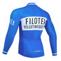 Filotex Blue Retro Cycling Jersey Long Set (with Fleece Option)