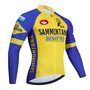 Gelati Sammontana Retro Cycling Jersey Long Set (with Fleece Option)