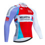 Helvetia La Suisse Retro Cycling Jersey Long Set (with Fleece Option)