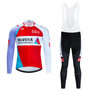 Helvetia La Suisse Retro Cycling Jersey Long Set (with Fleece Option)