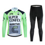 Super Confex Kwantum Retro Cycling Jersey Long Set (with Fleece Option)