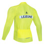 Lejeune Yellow Retro Cycling Jersey Long Set (with Fleece Option)