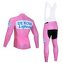 De Kova Lejeune Retro Cycling Jersey Long Set (with Fleece Option)