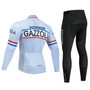 G. S. Gazzola Hutchinson Retro Cycling Jersey Long Set (with Fleece Option)