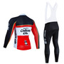 Chateau d'Ax Salotti Retro Cycling Jersey Long Set (with Fleece Option)