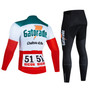 Gatorade Chateau D'Ax Retro Cycling Jersey Long Set (with Fleece Option)