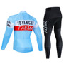 Bianchi Faema Retro Cycling Jersey Long Set (with Fleece Option)
