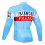 Bianchi Faema Retro Cycling Jersey Long Set (with Fleece Option)