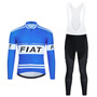 FIAT Retro Cycling Jersey Long Set (with Fleece Option)