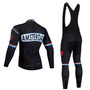 Amsterdam Cycling Team Retro Cycling Jersey Long Set (with Fleece Option)