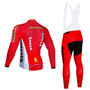 Saeco Cannondale Retro Cycling Jersey Long Set (with Fleece Option)