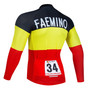 Faemino Retro Cycling Jersey Long Set (with Fleece Option)