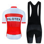 Filotex Red Retro Cycling Jersey Set