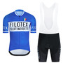 Filotex Blue Retro Cycling Jersey Set