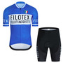 Filotex Blue Retro Cycling Jersey Set