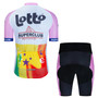 Lotto Superclub Retro Cycling Jersey Set