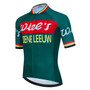Wiel's Groene Leeuw Retro Cycling Jersey Set