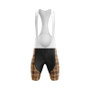 Tartan Light Brown Cycling Jersey Set