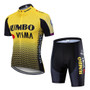 Jumbo Visma Pro Team Yellow-Black Cycling Jersey Set