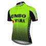 Jumbo Visma Pro Team Green-Black Cycling Jersey Set