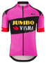 Jumbo Visma Pro Team Pink Cycling Jersey Set