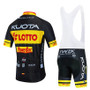 Team KUOTA 2020 Yellow Cycling Team Jersey Set