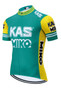 KAS Miko Pine Green Retro Cycling Jersey Set