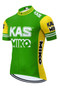 KAS Miko Lime Green Retro Cycling Jersey Set