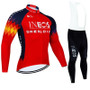 INEOS Grenadier 2024 Red Cycling Team Long Set (With Fleece Option)