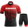 SRAM Red Retro Cycling Jersey Set