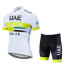 UAE Emirates Cycling Team Turquoise Jersey Set