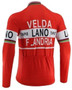 Flandria Velda Lano Retro Cycling Jersey (with Fleece Option)