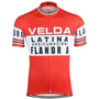 Flandria Velda Latina Retro Cycling Jersey