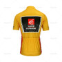 Caisse d'Epargne Yellow Retro Cycling Jersey