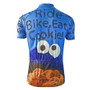 SALE-Cookie Monster Ride Eat Retro Cycling Jersey