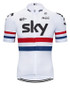 Team Sky White Cycling Jersey Set