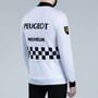 Peugeot BP Merino Wool Long Sleeve Retro Cycling Jersey