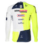 Intermarche-Wanty Yellow Retro Cycling Jersey (with Fleece Option)