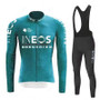 Ineos Grenadiers Turquoise Cycling Team Long Set (With Fleece Option)