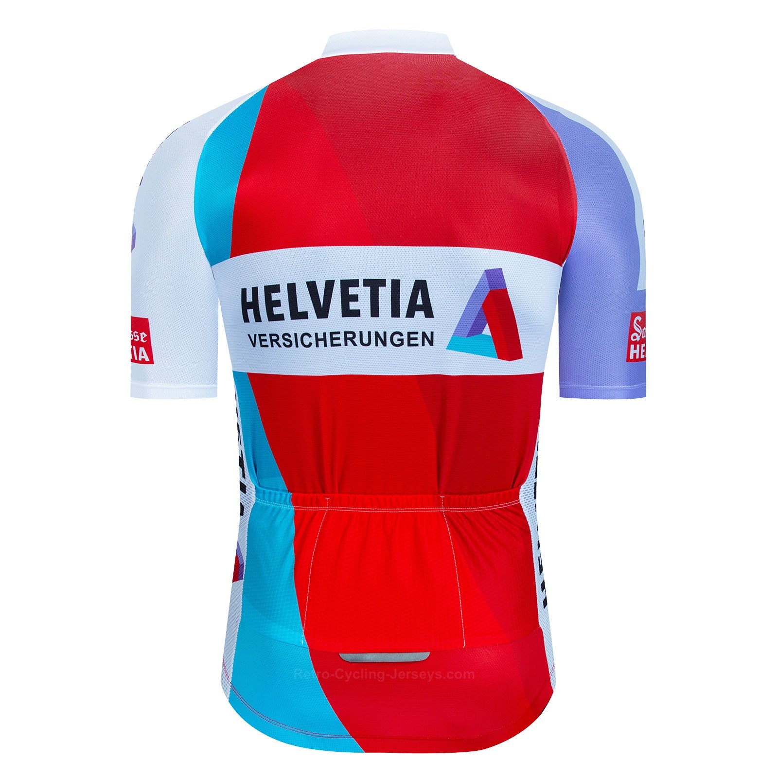 ウェア Helvetia La Suisse Cycling Jersey Helvetia La Suisse Retro Cycling Jersey - Retro Cycling Jerseys