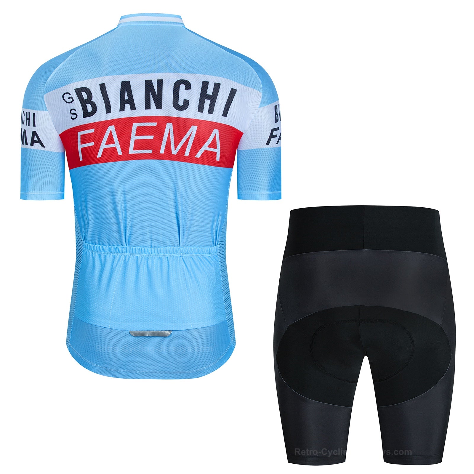 Maillot Cyclisme Vintage Biemme – Bleu Royal – Taille M – Unisexe – Fabriqué En Italie