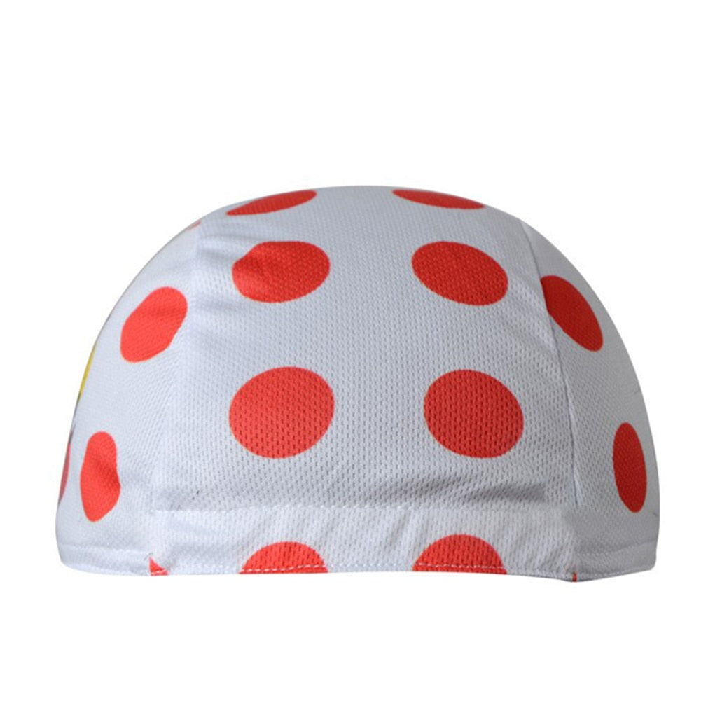 Tour de France Cycling Cap - Red Dot