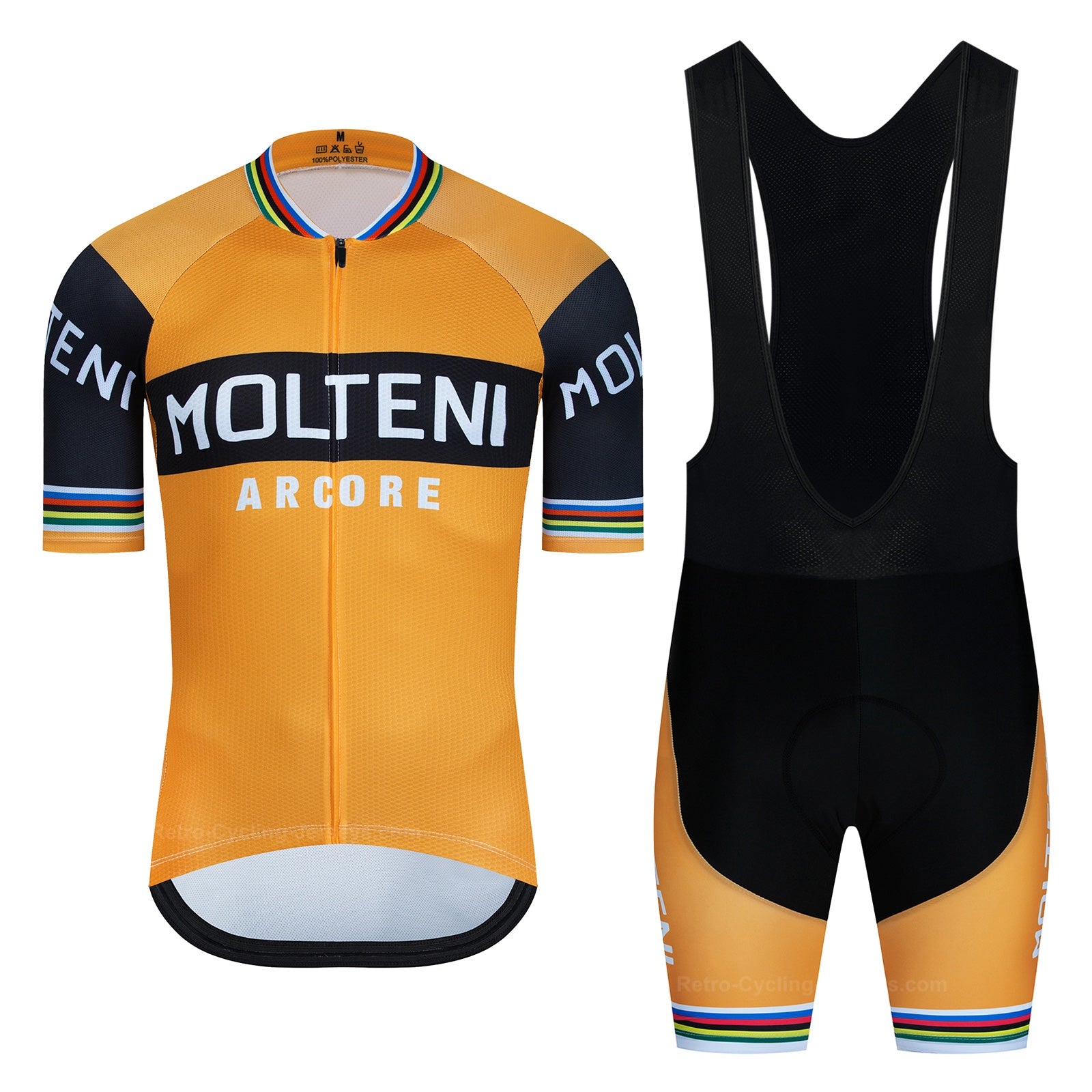 【新品】MOLTENI ARCORE サイクルジャージ Molteni Arcore Retro Cycling Jersey Set - Retro Cycling Jerseys