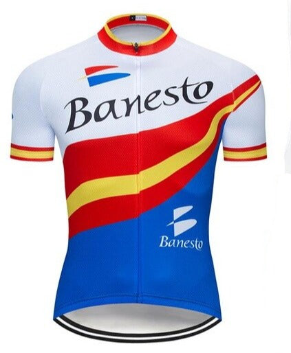 Maillot Cycliste BANESTO 1994 DELGADO Camiseta Jersey Vintage 2 S