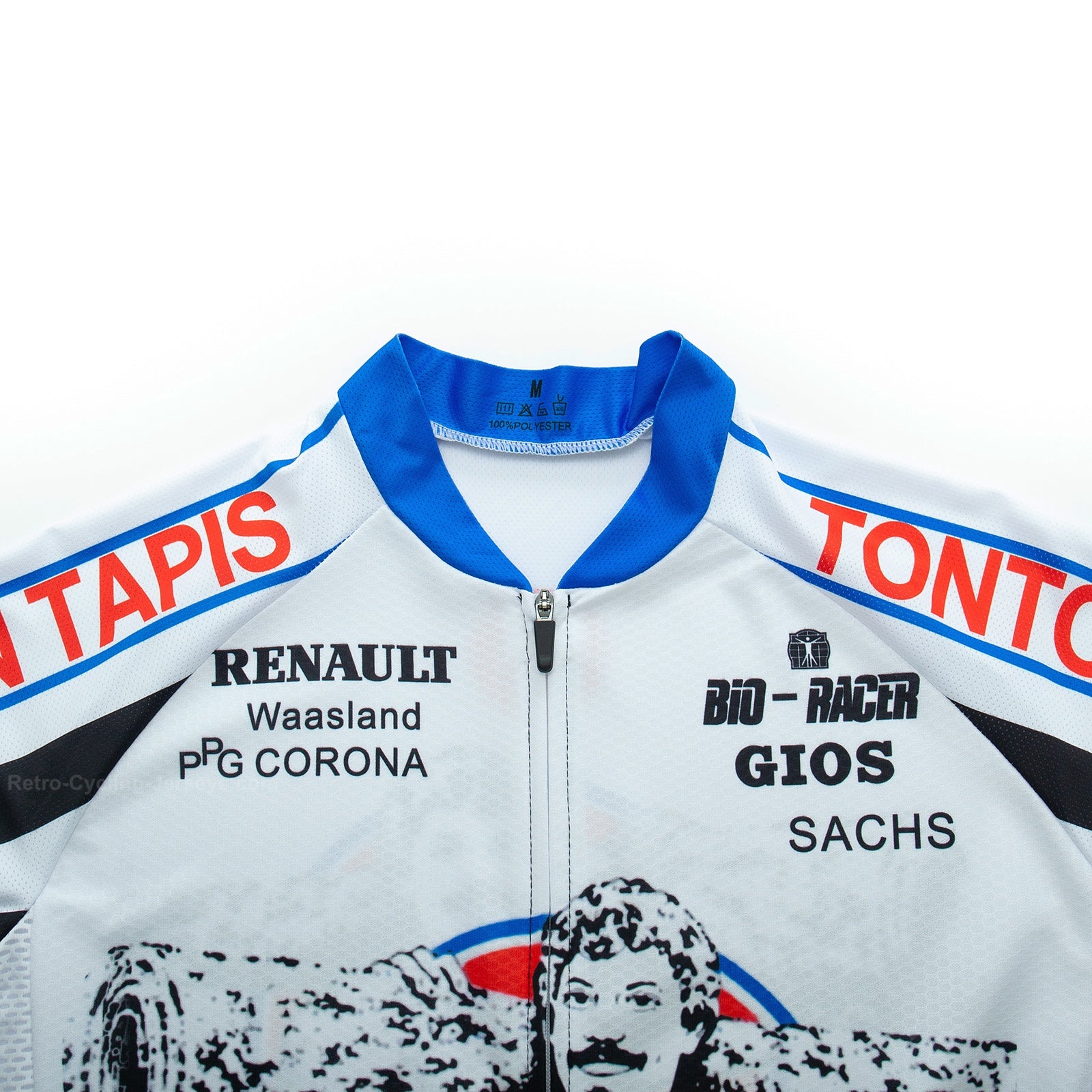 自転車 BIO-RACER TONTON TAPIS ヴィンテージ サイクルジャージ