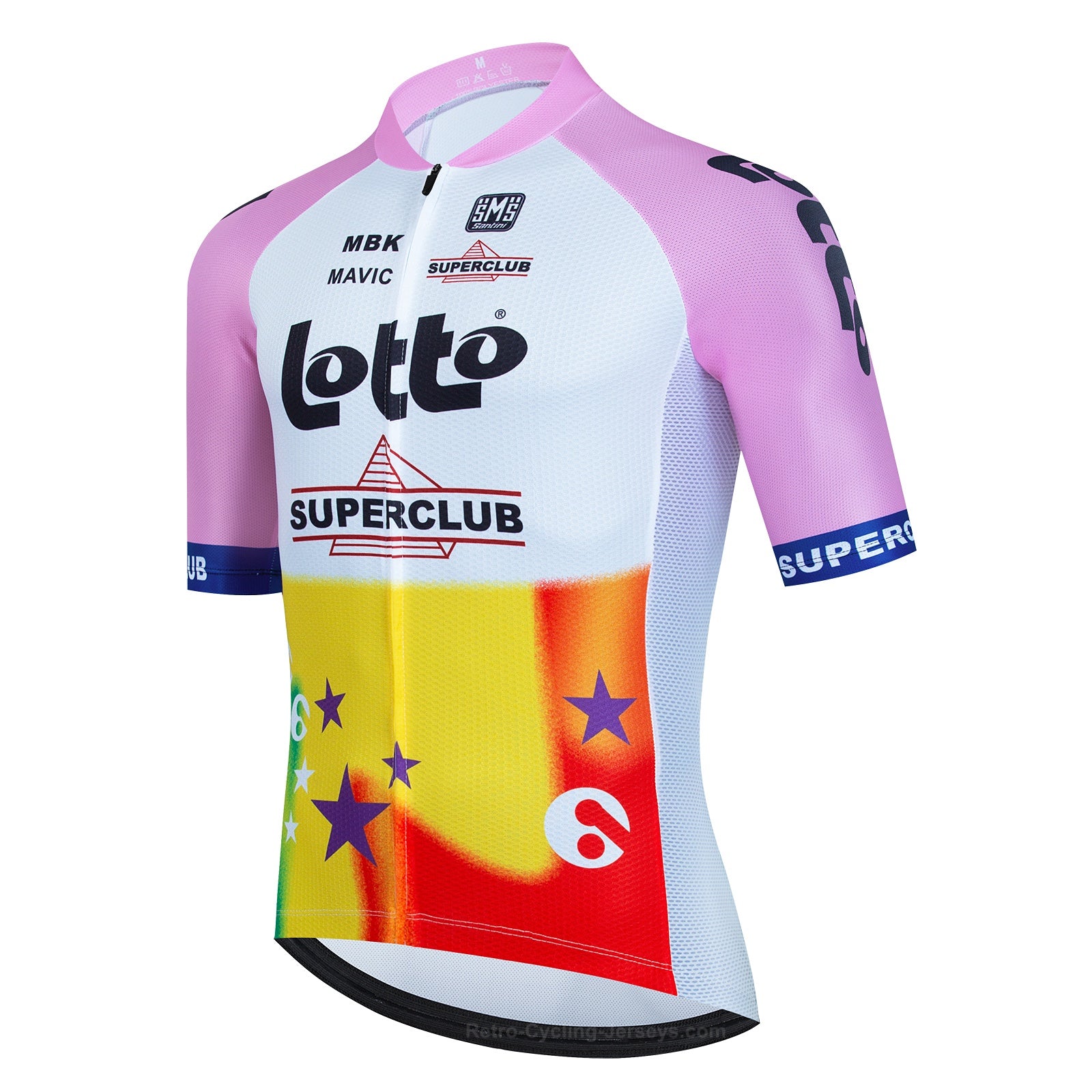 Lotto Superclub Retro Cycling Jersey Retro Cycling Jerseys