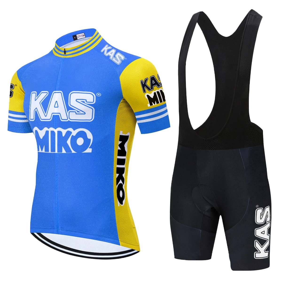 KAS Miko Classic Retro Cycling Jersey Set - Retro Cycling Jerseys