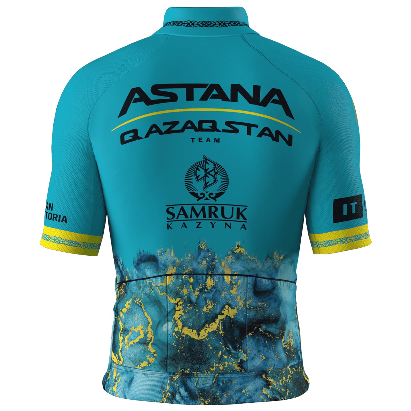Astana Qazaqstan 2024 Cycling Team Jersey Set Retro Cycling Jerseys