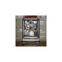 Kitchenaid® 360° Max Jets™ Third Rack Dishwasher with Stemware Shield and Stemware Clips, 44 dBA KDTS434SPS