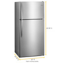Whirlpool® 28-inch Wide Top Freezer Refrigerator - 14 cu. ft. WRT134TFDM